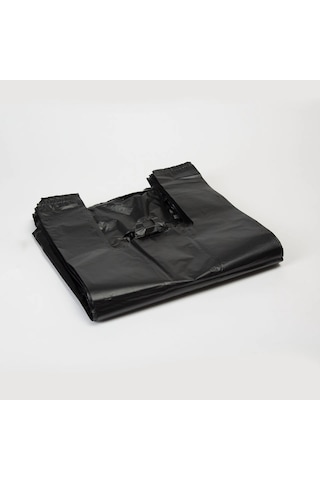 Siyah Atlet Poşet Büyük Boy 1 Kg 29x59cm