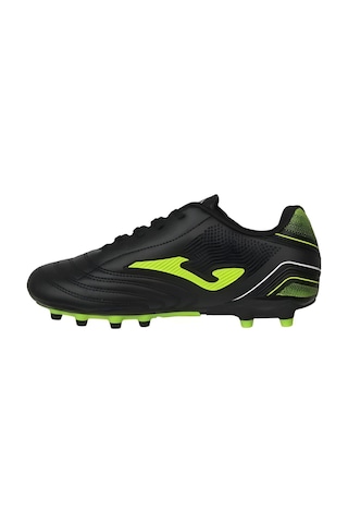 Joma Toledo Jr 2501 Black Fırm Ground Çocuk Krampon Ve Halı Saha Ayakkabısı Siyah
