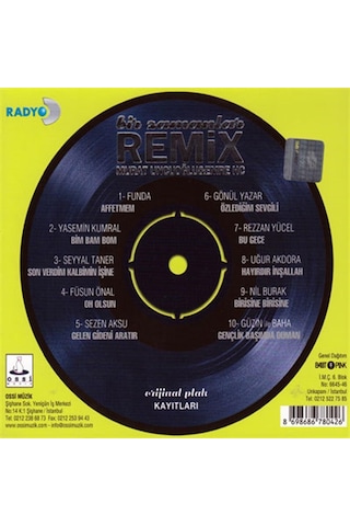 Murat Uncuoğlu & Emre Hc Bir Zamanlar Remix - Cd