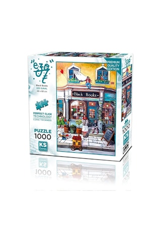 20852 Puzzle 1000 Black Books