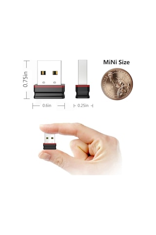 300 Mbps Kablosuz Mini Wireless Adaptör 802 11n