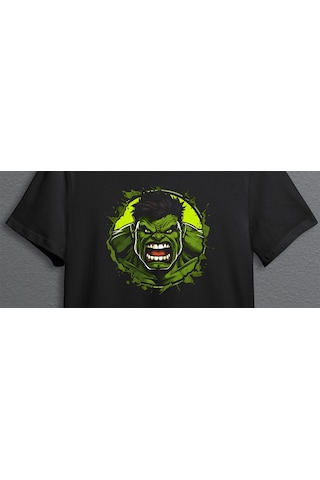 Bumeta The Hulk Yeşil Dev Adam Unisex Tişört T-shirt Bmt3008s 001