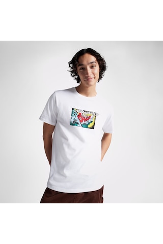 Converse Comic Erkek Beyaz T-shirt