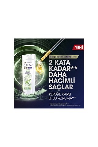 3 Adet Clear Women Bitkisel Sentez Şampuan 350 Ml