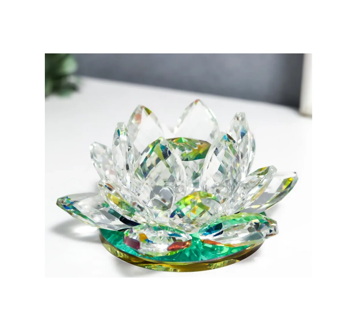 Simalend Lotus Kristal Hediyelik Üç Katlı 162929160