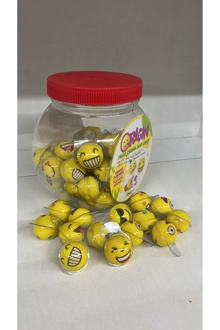 Origin Dolgulu Yumuşak Şeker Gülenyüz Emojili 60 Adet