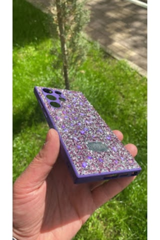 Samsung Uyumlu S23 Ultra Taşlı Yeni Kılıf