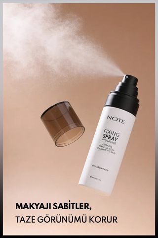 Note Hydrating Fixing Spray Makyaj Sabitleyici Sprey - Şeffaf