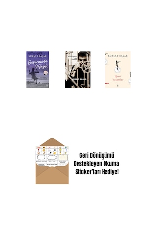 Başucumda Müzik Midi Boy + Konuştuğumuz Gibi Uzaklara + İğreti Yaşamlar + Okuma Sticker'ları