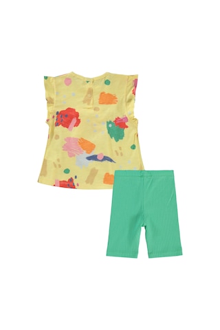 Tuffy Kids Tuffy Kız Bebek Takım 6-18 Ay Sarı Sari