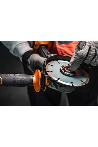 Aeg BEWS 18-115BLPX2-0 Akülü Kömürsüz Taşlama (Akü Hariç) - T4935480856