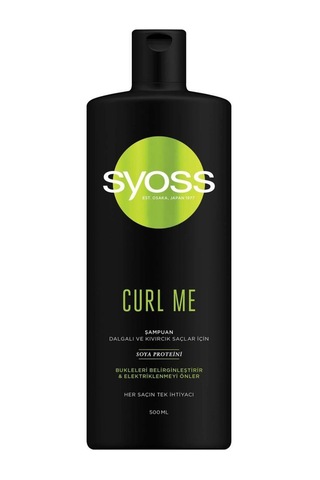 Syoss Curl Me Bukle Belirginleştirici Şampuan 500 ml x 3 Adet