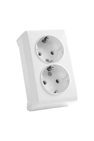 Viko Vera Sıva Üstü İkili Topraklı Priz