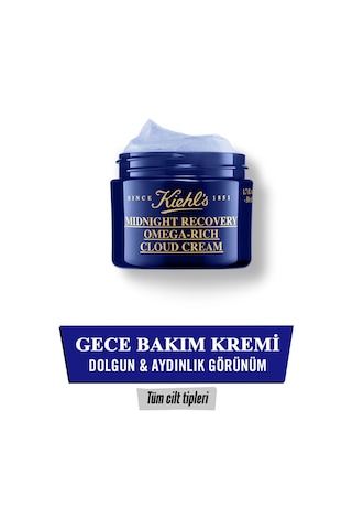 Cilde Dolgun Ve Aydınlık Görünüm Sağlayan Doğal Kaynaklı Gece Bakım Kremi 50ml