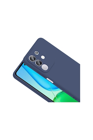 Noktaks - Vivo Uyumlu Vivo Y29 4g - Kılıf İçi Kadife Koruyucu Mara Lansman Kapak - Siyah - T37824 Siyah