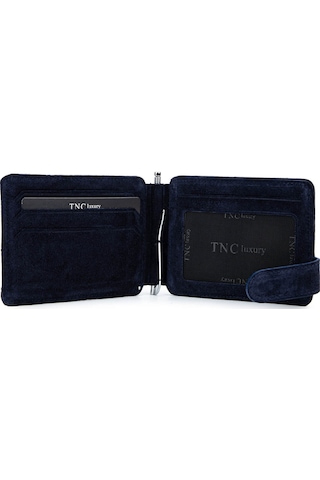 Tamer Tanca Erkek Hakiki Deri Lacivert Nubuk Kartlık 1148 703 Erk Krtlk Sk25-26 Lacı Nbk Lacivert