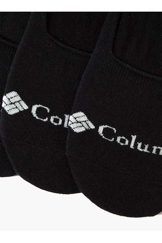 Columbia 3pp Invisibles Unisex 3'lü Kısa Çorap Siyah