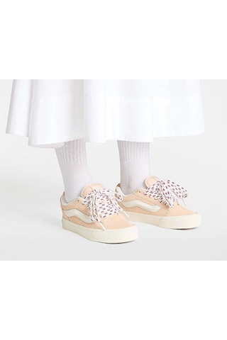 Vans Knu Skool Kadın Ekru Sneaker VN000D6ZE2S1