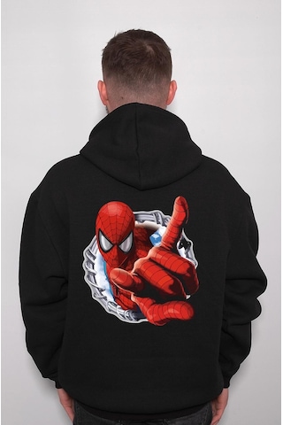 Spiderman Örümcek Adam Süper Kahraman Mask Sweatshirt Unisex Kapüşonlu Hoodie 001