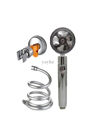 Yayke 360 Derece Dönebilen Turbo Pervaneli Tazyikli Duş Başlığı Diğer
