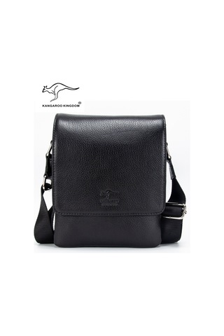 Erkek Postacı Askılı Hakiki Deri Çanta A+ Kangaroo Kıngdom 7279K