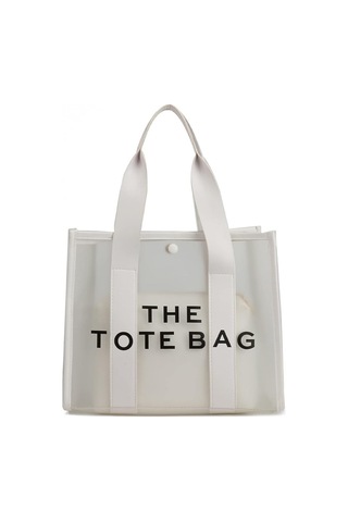 Dofolink Kadınlar İçin 2'li Transparan Pvc Çanta - Günlük Kullanim, İş Ve Seyahat İçin Çok Renkli