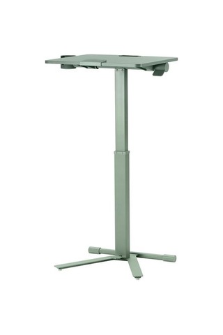 Ikea Mıttzon Yüksekliği Ayarlanabilen Çalışma Masası, Yeşil, 66x50 Cm