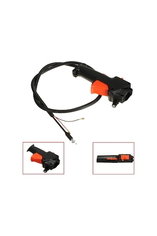 AsnMac  Motorlu Tırpan Sırt Model Gaz Tetik Komple Set CG/BG 430-