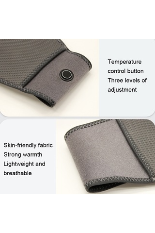 Butu Usb 5v Grafen Termal Fizyoterapi Isıtma Kemeri Gri