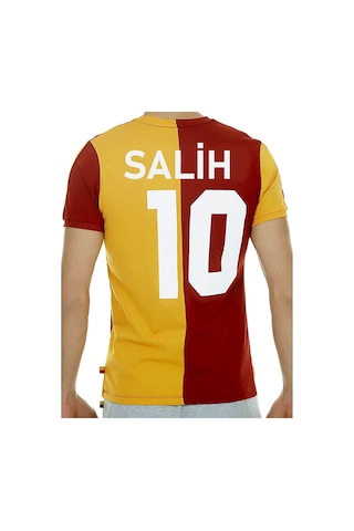 Galatasaray Kişiye Özel Babalar Günü Hediyesi Metin Oktay Forma Sarı - Kırmızı