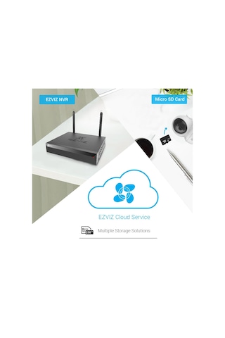 Ezviz TY1 2MP Akıllı Wi-Fi Yatay ve Dikey Hareketli Kamera