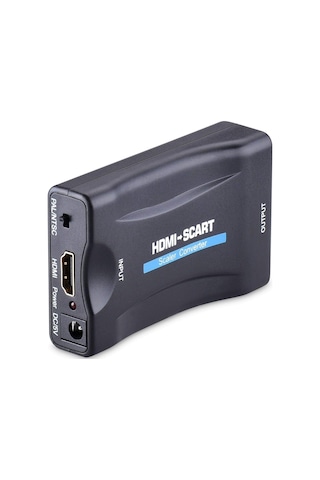4363 Hdmı To Scart Av Video Çevirici Skart Dönüştürücü Adaptör