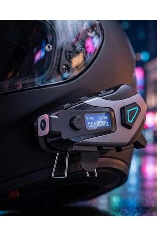 Kask İçi Bluetooth Kulaklık Kamera Özellikli Uzun Pil Ömrü Ve Semeglbl - 46 Su Geçirmez