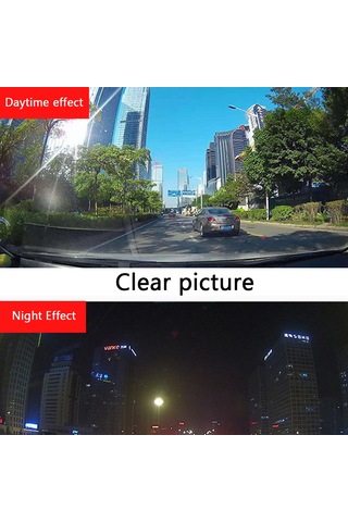 Wezone Araba İçi Ve Ön Kameralı Sürücü Kaydedici - 1080p Full Hd, 170 Görüş Açısı, Gece Görüşü, Çok Dillendirilmiş, Park Monitörü