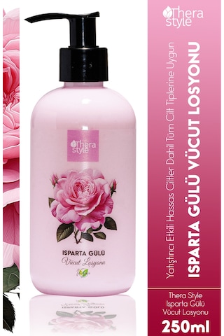 ﻿Thera Style El ve Vücut Losyonu 250 ML + Gül Özlü Duş Jeli 500 ML + Vücut Spreyi 200 ML