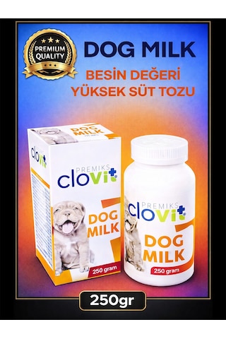 Clovit Yavru Köpekler İçin Süt Tozu 250 Gr