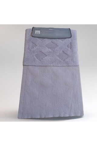 Özdilek Tufting Lima 2'li Banyo Paspası Gri Çok Renkli