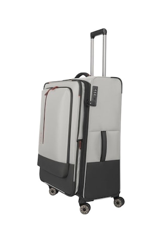 Travelite Crosslite 5.0 4w Trolley L Körüklü Büyük Boy Valiz Bej