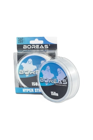 Tornado Boreas Hayalet Misina 150 Mt Fluorocarbon Kaplama Şeffaf 0.342 Mm