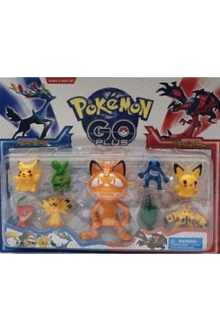 Pokemon Go Pikachu ve Arkadaşları 9 Lu Set supriz
