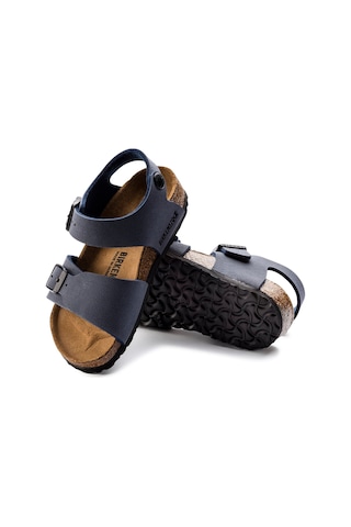 Birkenstock Bırkenstock New York Unısex Çocuk Sandalet 087771 Lacivert