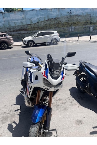 2020-24 Honda Africa Twin L2/l4 Ön Uzun Cam Şeffaf Zeus 58cm 4mm