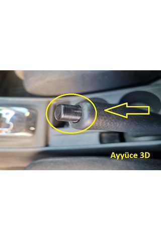 Ayyüce 3d, Toyota Corolla Uyumlu E12 Kasa El Freni Düğmesi, Siyah