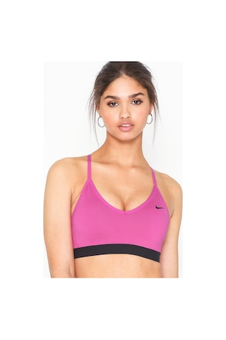 Nike Bra İndy Light Support Sports Kadın Sporcu Sütyeni Fuşya Bra Büstiyer 878614-626
