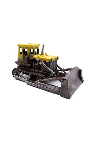 Dekoratif Metal Buldozer C1588