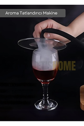 Gıda Tütsüleme Makinesi Aroma Tatlandırıcı İçecek Dumanlama Makinesi Krom