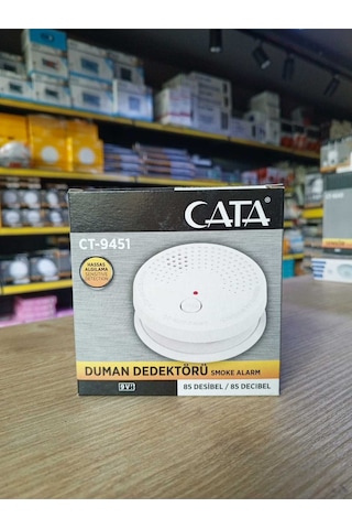 Ct-9451 Pilli Duman Dedektörü Pil Hariçtir