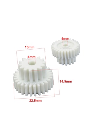 Goldmaster Uyumlu Gm-7239b Elena Max Mutfak Robotu Hazne Kapağı Küçük Dişlisi