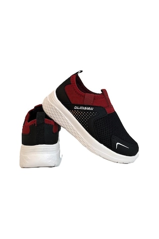 Kinetix Wester Gs Siyah Kırmızı Bağacaksız Erkek Çocuk Spor Ayakkabı Siyah-Kırmızı