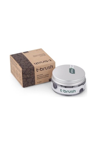 T-Brush Activated Charcoal Florürsüz Diş Macunu 90 Tablet